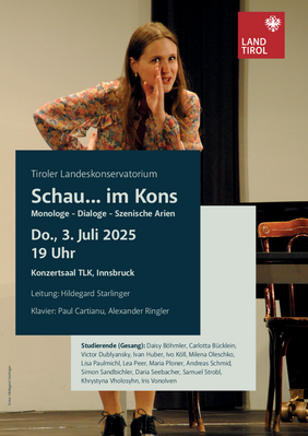 Plakat Veranstaltung